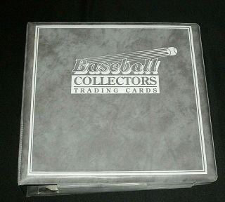 73 9 Pocket Pages Holds 1314 Sports Cards In 3 Ring Binder Baseball Card Album