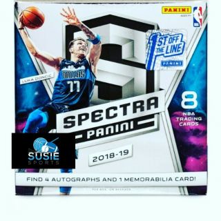 York Knicks 2018 - 19 Panini Spectra Basketball FOTL 6 Box Break 3
