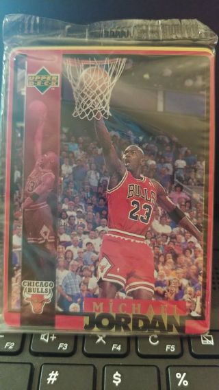 Michael Jordan Metal Cards 1996 Upper Deck.  Cards.  Chicago Bulls