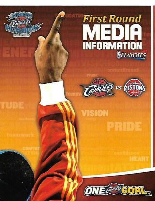 2009 Cleveland Cavaliers Nba Playoff Media Guide