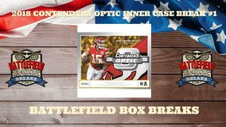 Baltimore Ravens 2018 Contenders Optic Football Inner Case 10 Box Break 1
