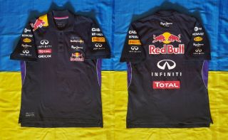 ● Infiniti Red Bull Team Formula 1 Pepe Jeans Polo Shirt Size Men Adult Xl ●