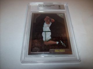 1998 Topps Chrome Paul Pierce Rookie Rc 135 Bgs 9 With Tracking