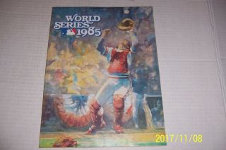 1985 World Series St Louis Cardinals Vs Kansas City Royals George Brett Ozzie