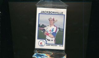 1987 Pro Cards Jacksonville Expos Team Set Randy Johnson Larry Walker