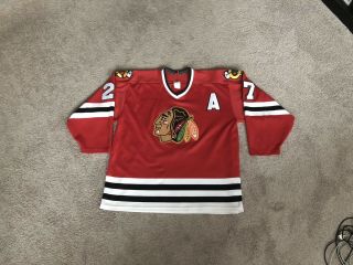 Vintage Roenick Chicago Blackhawks Ccm Red Nhl Hockey Jersey Sewn Size Xl