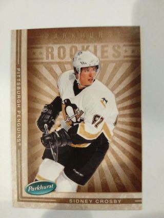 05/06 Ud Parkhurst Rookies 657 Sidney Crosby Pittsburgh Penguins