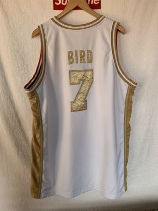 Larry Bird 1992 Retro Olympic Dream Team Authentic Basketball Jersey 2XL Nike 5