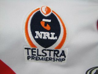 St George Illawarra Dragons 2001 white NRL Australia Classic shirt jersey M/L? 5