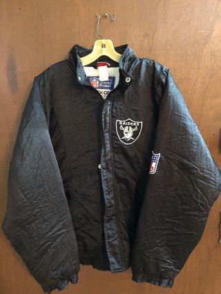 Los Angeles Raiders La Las Vegas Vintage Apex One Jacket Coat Starter Nwa Eazy E