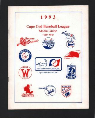 1993 Cape Cod Baseball League Media Guide