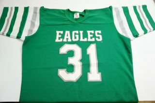 Rawlings Philadelphia Eagles Vintage Jersey No 31 Size Xl Circa 1970 