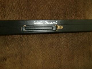 Mosconi Pool Cue & Autographed Case 4