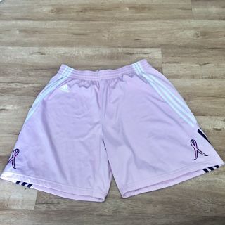 Candace Parker La Sparks Team Shorts Wnba Adidas Xl Pink Cancer Awareness 3