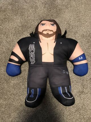 Jakks Wwe Aj Styles Wrestling Superstar Buddy Toys R Us Exclusive Plush Pillow