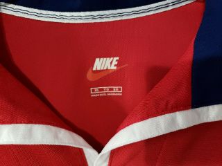 Vintage 90s 1998 Nike USMNT World Cup USA Soccer Alternate Red Jersey Mens XL 2