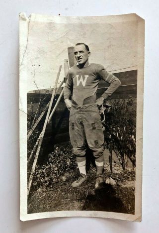 1925 PHILADELPHIA,  PA AMERICAN LEGION THANKSGIVINGS DAY FOOTBALL PLAYER PHOTO 2