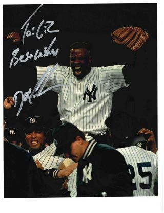 Dwight Doc Gooden Signed Ny Yankee 8 X 10 Photo;baseball Star