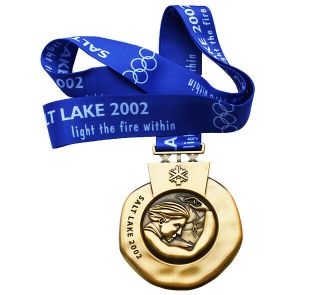 Gold Medal Of The 2002 Salt Lake City Olympics