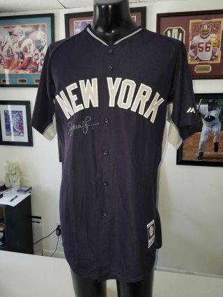 Andruw Jones York Yankees Game Issued Autograph Jersey Mlb All Star Nwt