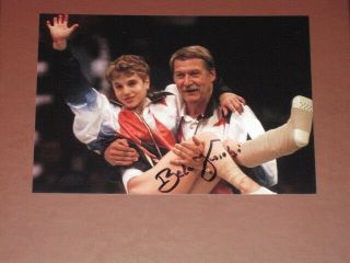 Bela Karolyi Signed 4x6 Photo Team Usa Gymnastics Autograph 1c