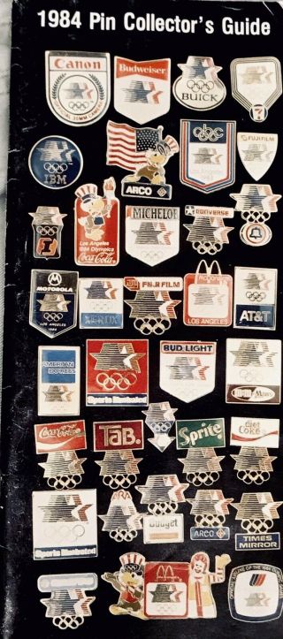 1984 Olympic Pin Collector 