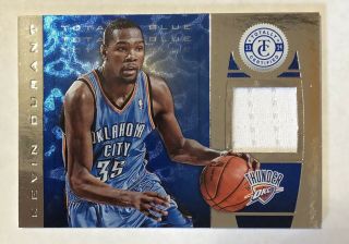 Kevin Durant 2013 - 14 Panini Totally Certified Game Jersey Card 136 25/99