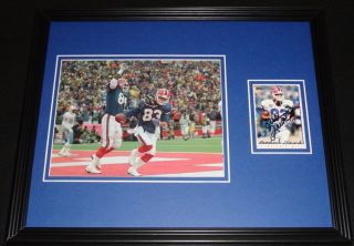 Andre Reed Signed Framed 11x14 Photo Display Buffalo Bills