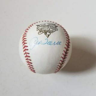 Yankees Joe Torre Signed 2000 Official Major League World Series Baseball W/coa