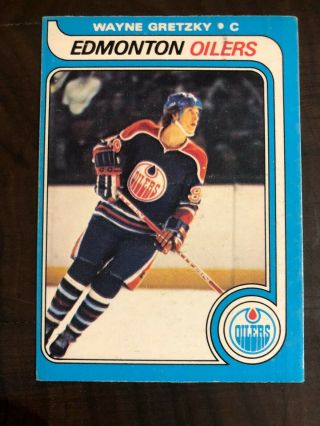 Wayne Gretzky 1979/80 O - Pee Chee Rookie Card
