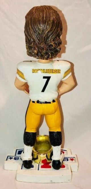 Ben Roethlisberger Pittsburgh Steelers Bowl XL Champions Ring Bobblehead 2