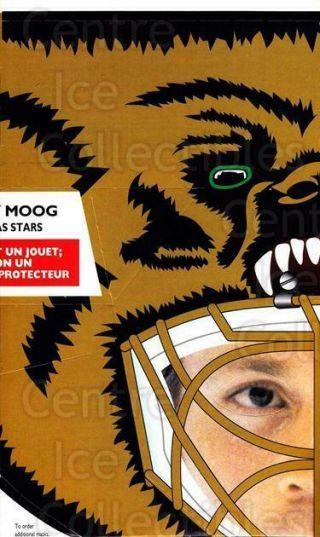 1994 - 95 Kraft Goalie Masks 4 Andy Moog
