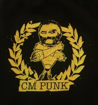 Wwe Cm Punk Nexus Uprising Xl Black Graphic T - Shirt Fast