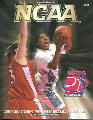 2000 Ncaa Womens Basketball First/second Rd Championship Program