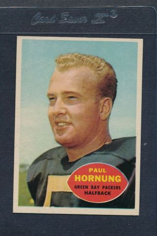1960 Topps 054 Paul Hornung Packers Nm 1055