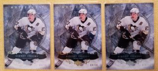 2006/07 Sidney Crosby ARTIFACTS 05/10 - 04/50 - 078/100 - 3 CARDS 4