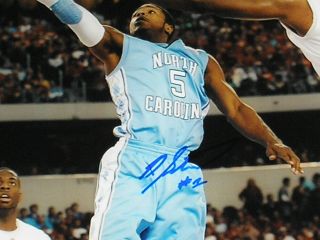 Dexter Strickland Signed Unc Tar Heels Basketball 8x10 Photo Autograph