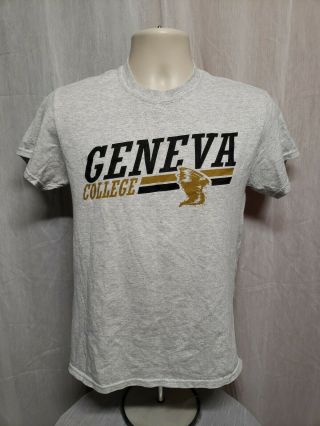 Geneva College Adult Small Gray Tshirt