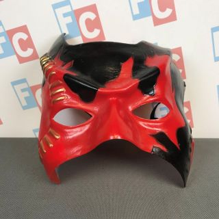 Wwe Wrestling Collectible Plastic Mask The Big Red Machine Kane Vintage 2000 