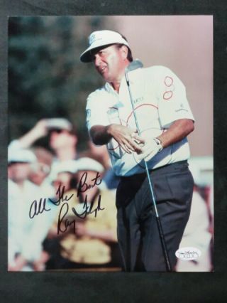 Ray Floyd Hot Signed Pga Golf 8x10 Photo Masters Jsa Stamp Of Approval
