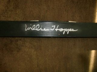 Willie Hoppe Pool Cue & Autographed Casee 4
