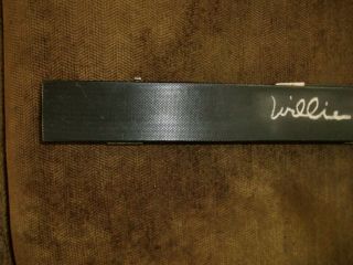Willie Hoppe Pool Cue & Autographed Casee 5