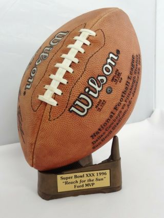 Wilson Bowl Xxx Official Leather Game Football Cowboys V.  Steelers