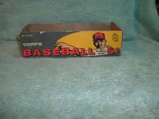 1959 Topps Baseball Cards Empty Box