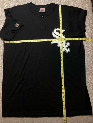 VINTAGE Men’s Chicago White Sox jersey Majestic Sz XL 90 ' s Button Up 5
