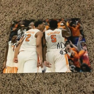 Admiral Schofield Grant Williams Signed 8x10 Photo Tennessee Vols Cool Huge Play