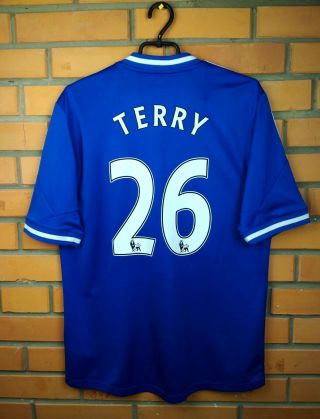 Terry Chelsea Jersey Large 2013 2014 Home Shirt Z27633 Soccer Football Adidas