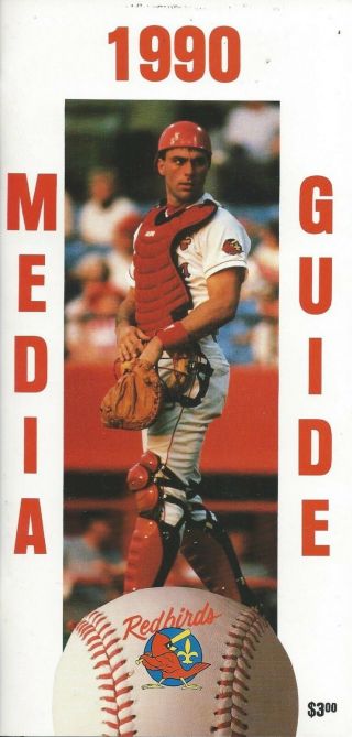 1990 Louisville Redbirds Minor League Baseball Media Guide - Todd Zeile Fwil