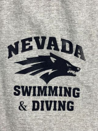 Speedo Nevada Wolfpack - Navy/Gray Poly Swimming and Diving (L) - 4
