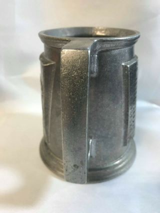Penn State 1986 Championship Pewter Cast Mug from Cast Craft in Columbia,  Pa. 4